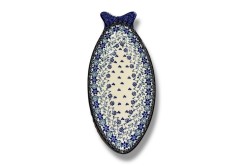 E19 Bunzlau middel groot Visbord 30x14cm 2158X Serveerschalen